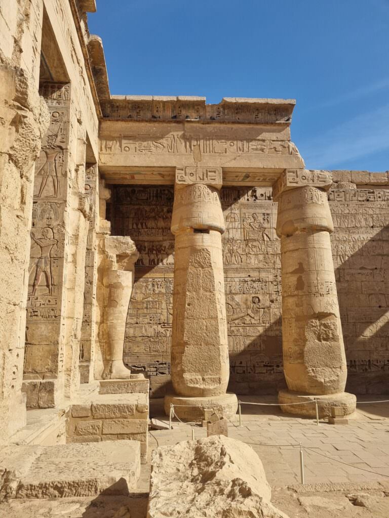 Luxor Templo de Medinet Habu