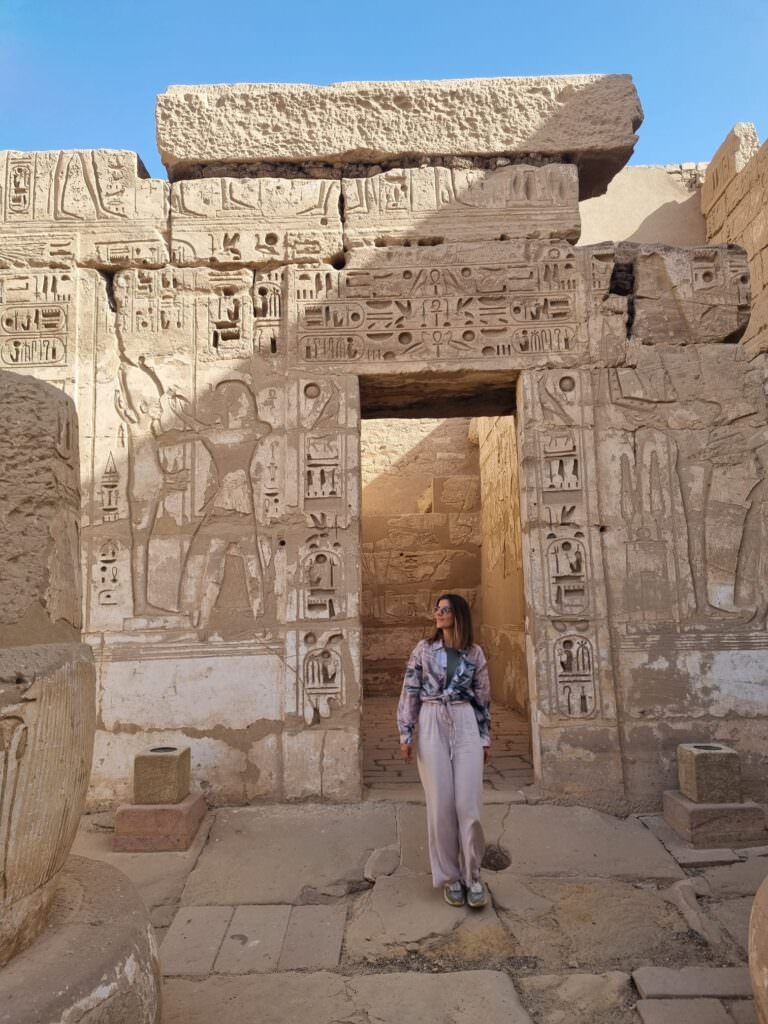 Templo de Medinet Habu Luxor Egito