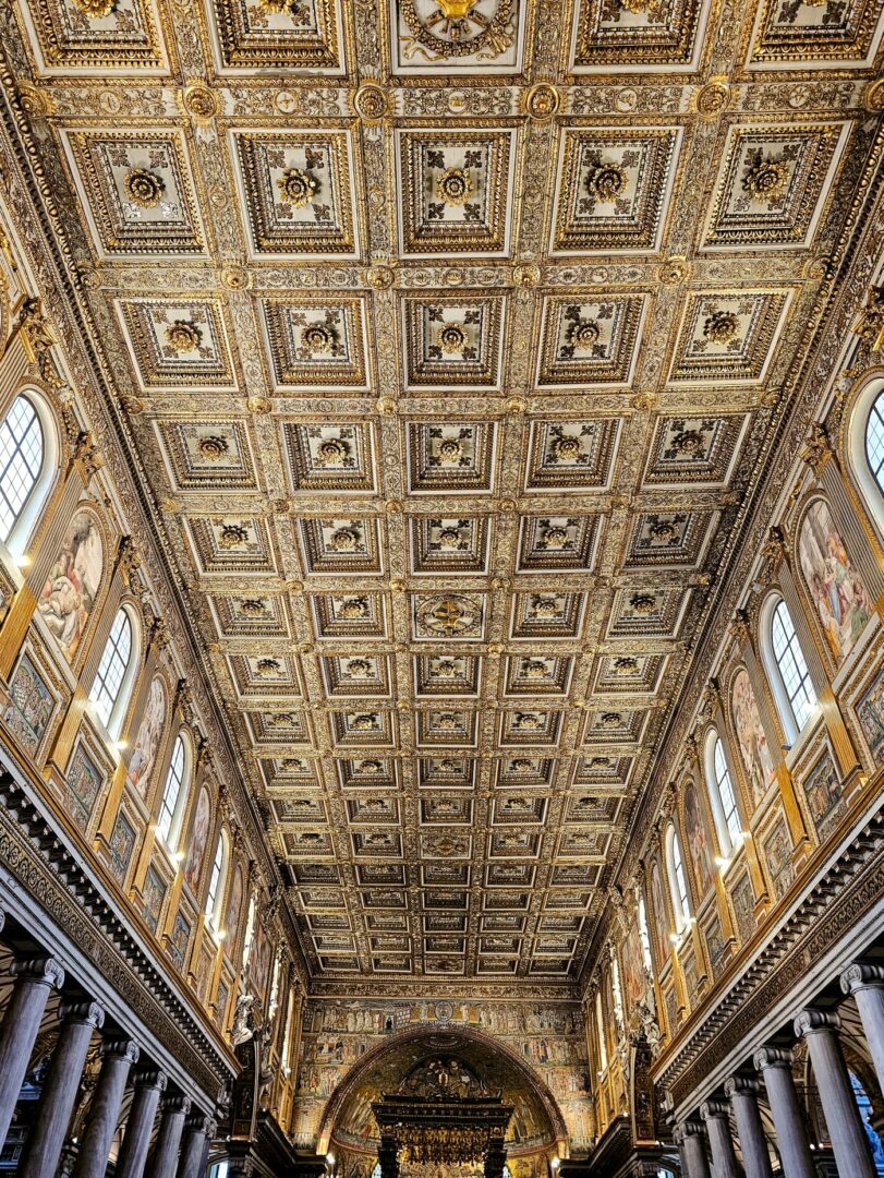 Interior da Basílica de Santa Maria Maggiore